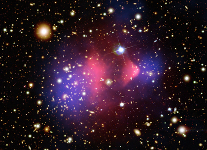 Grupo de galaxias 1E 0657-56 visto por Chandra