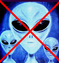 No hay extraterrestres por aqu