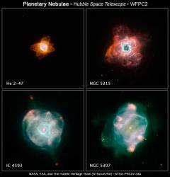 Nebulosas Planetarias-Telescopio Espacial Hubble