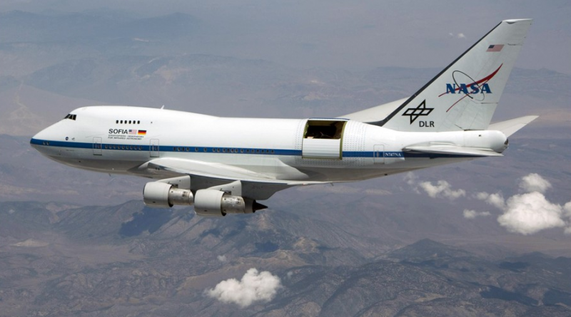 SOFIA es el mayor obtervatorio aerotransportado, a bordo de un Boeing 747 de NASA y DLR